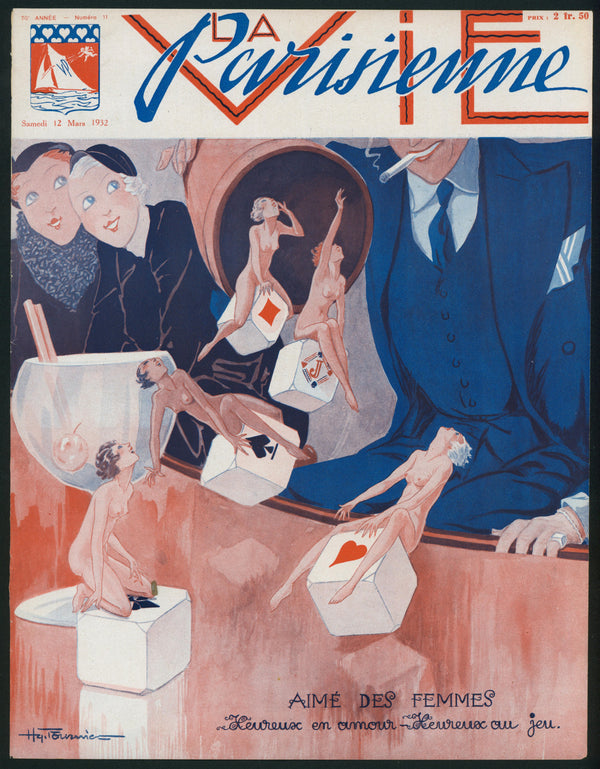 My Lucky Dice- La Vie Parisienne - Authentic Vintage Cover Art