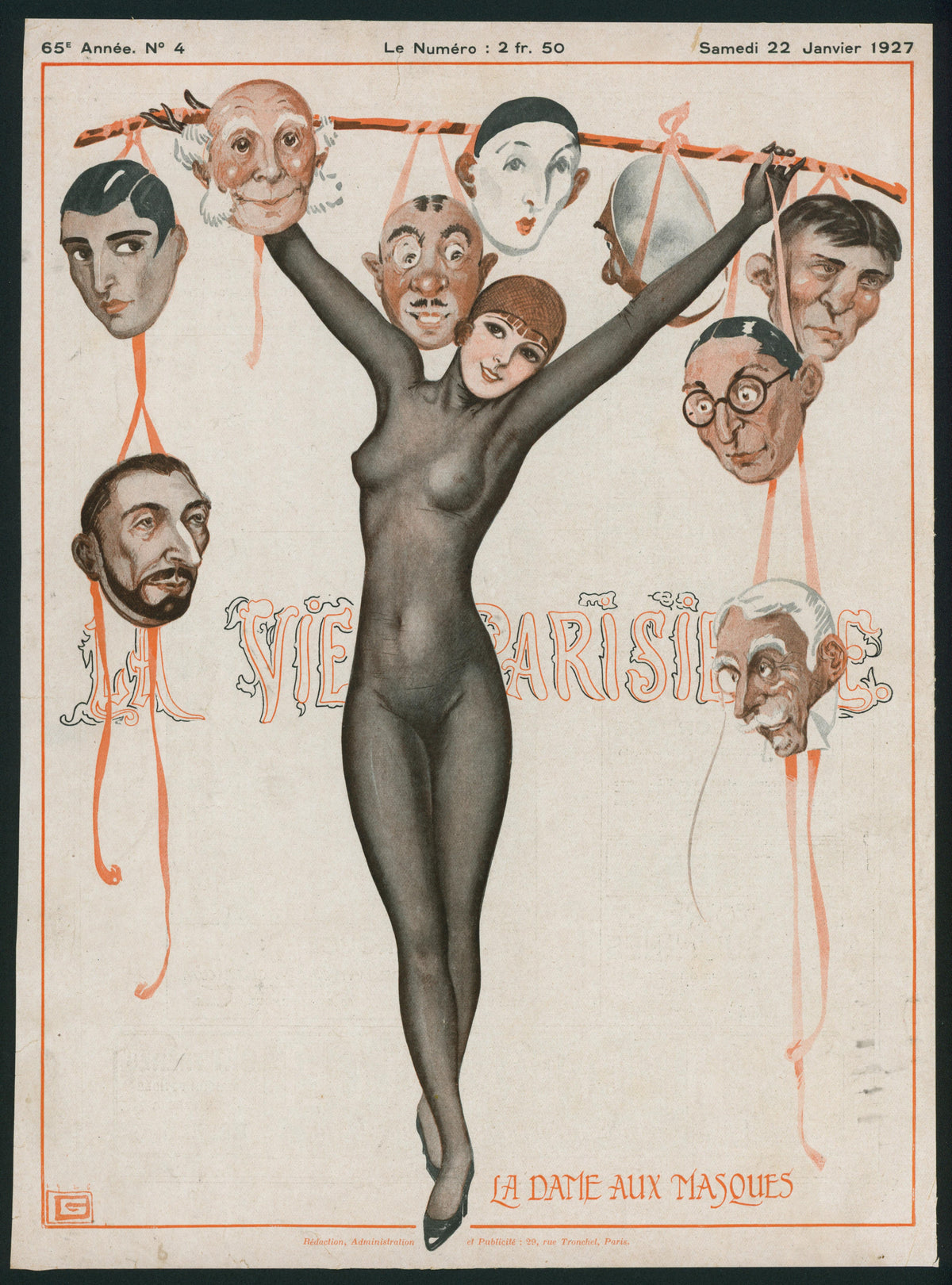 La Vie Parisienne Covers - Authentic Vintage Cover Art