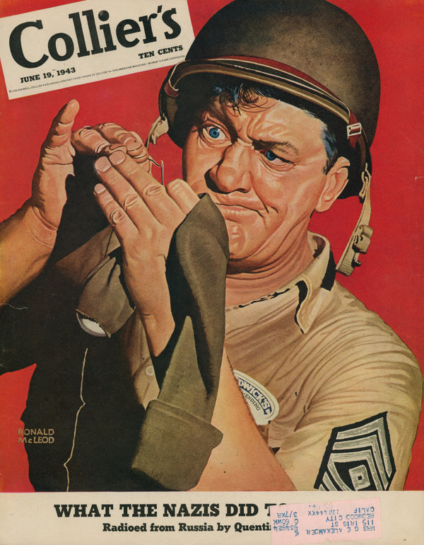 10- Collier's Magazine - Authentic Vintage Cover Art