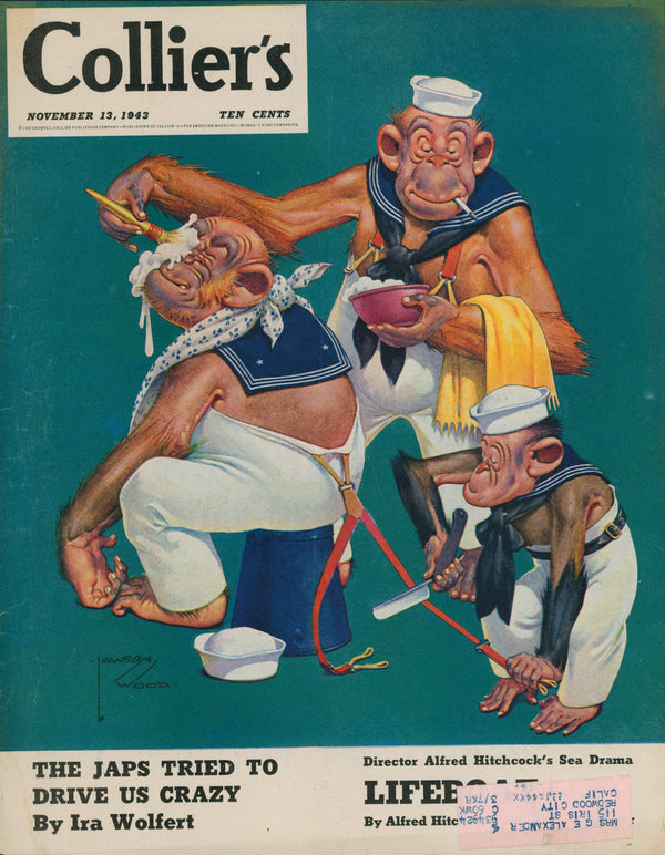 3- Collier's Magazine - Authentic Vintage Cover Art