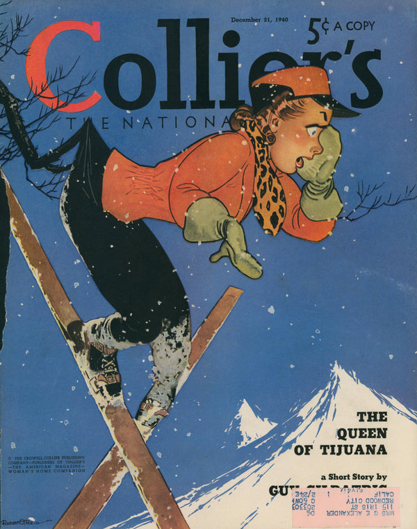 5- Collier's Magazine - Authentic Vintage Cover Art