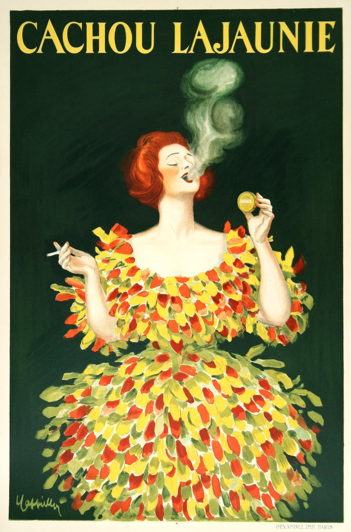 Cachou Lajaunie by Leonetto Cappiello