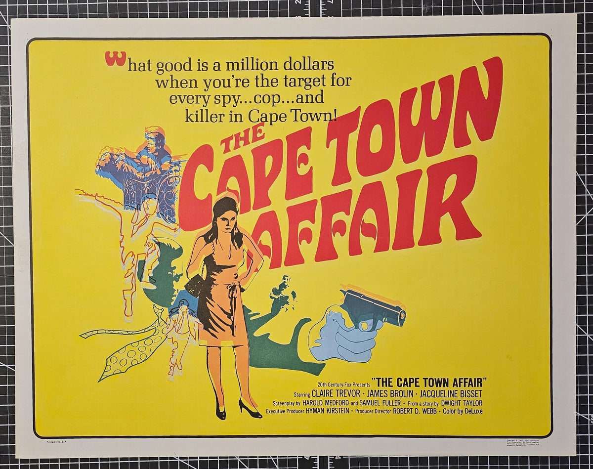 The Capetown Affair Poster - Authentic Vintage Posters