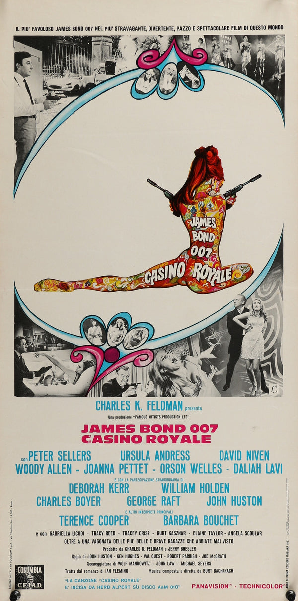Casino Royal- Italian Release - Authentic Vintage Poster