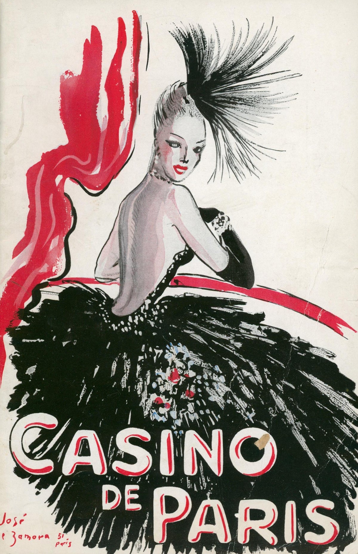 Casino de Paris, Show Program - Authentic Vintage Magazine/Book