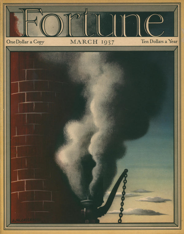 AM Cassandre- Fortune Magazine - Authentic Vintage Cover Art