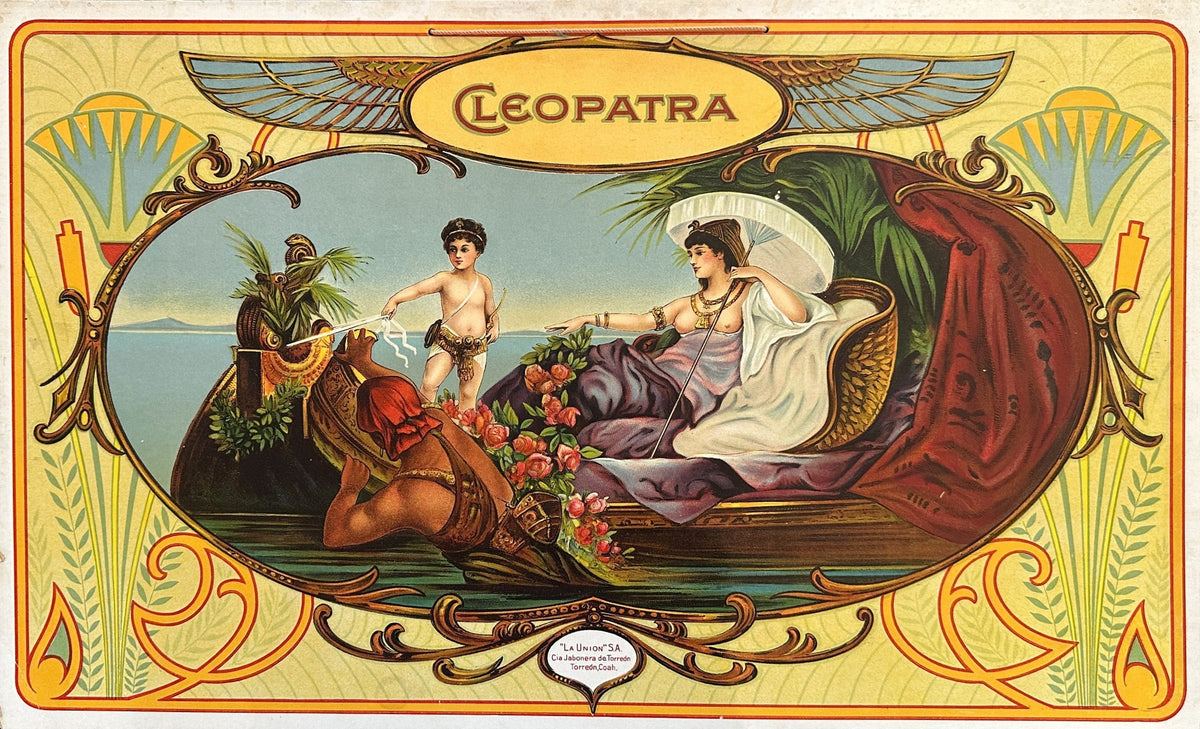 Cleopatra, Window Card - Authentic Vintage Window Card