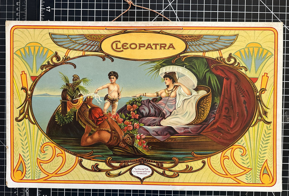 Cleopatra, Window Card - Authentic Vintage Window Card