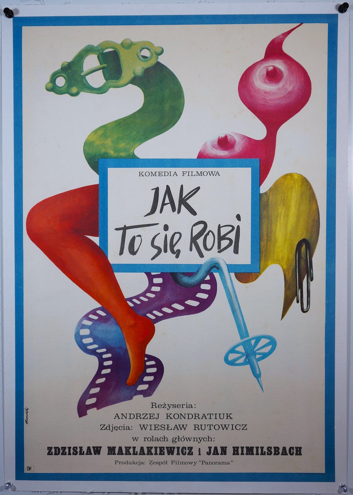 Jak To Sie, Robi - Authentic Vintage Poster