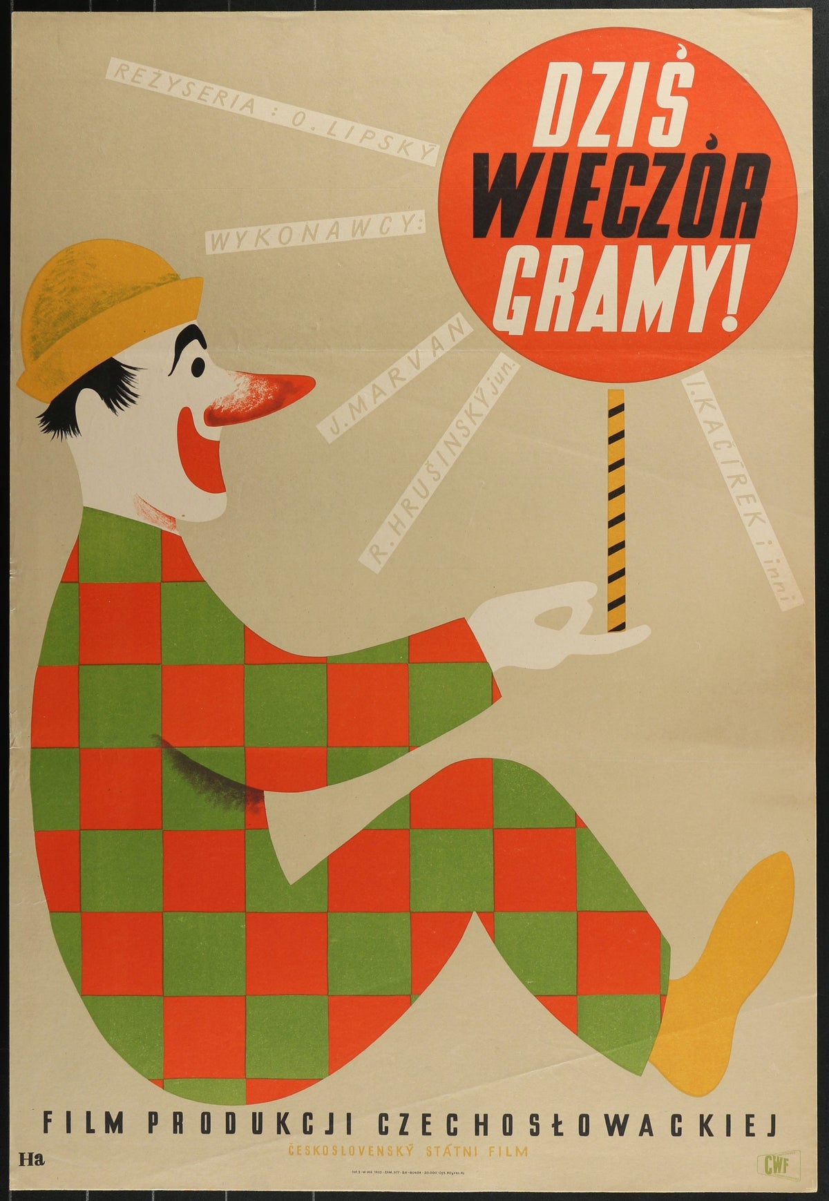 Circus will be - Authentic Vintage Poster