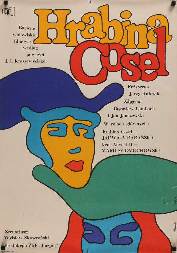 Countess Cosel- Polish Release - Authentic Vintage Poster