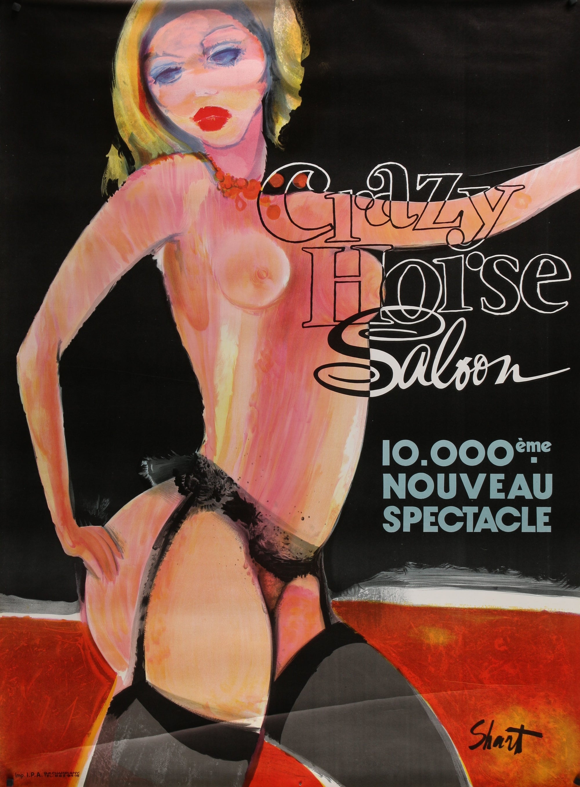 Crazy Horse - Authentic Vintage Poster