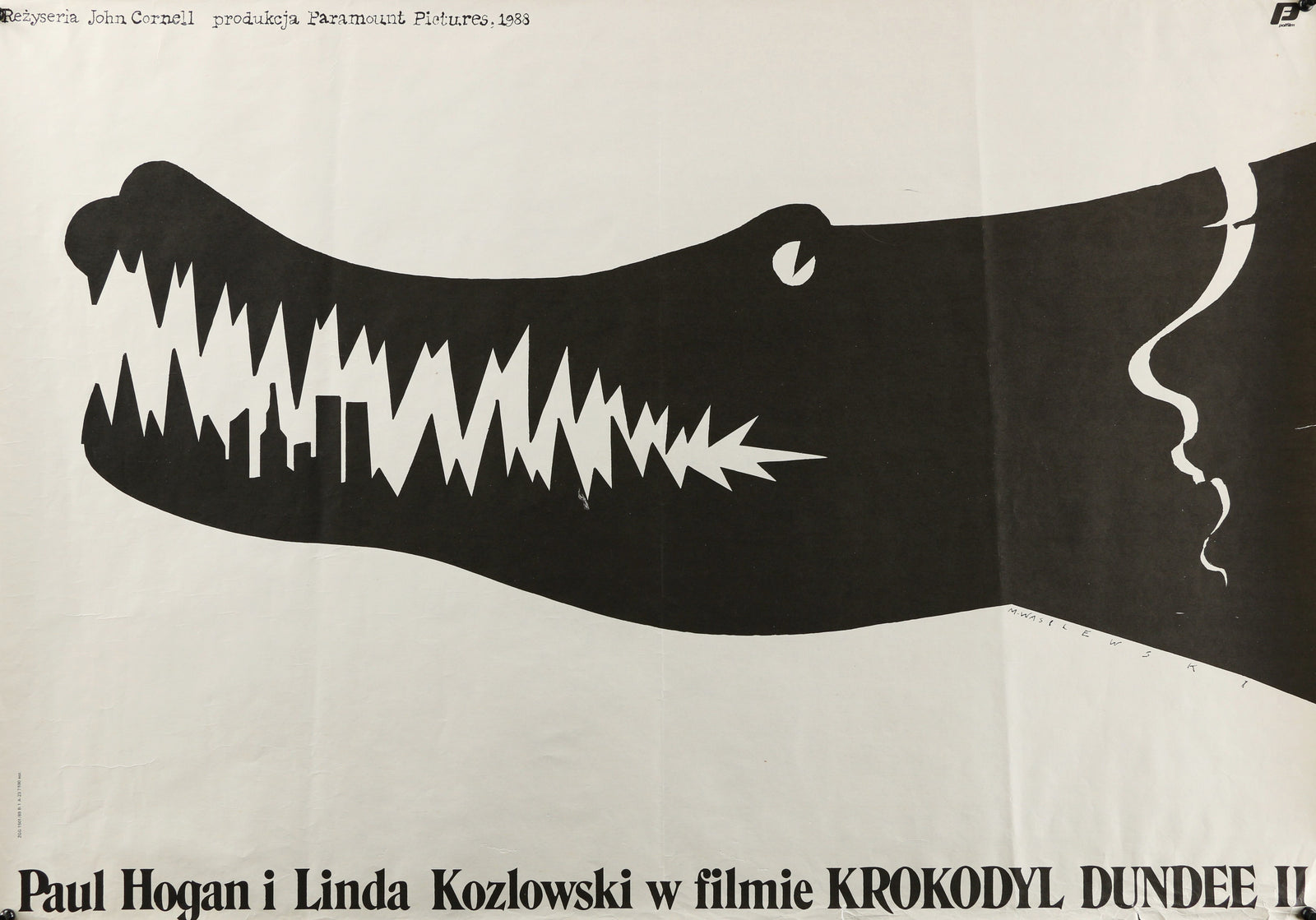 Crocodile Dundy II - Authentic Vintage Poster