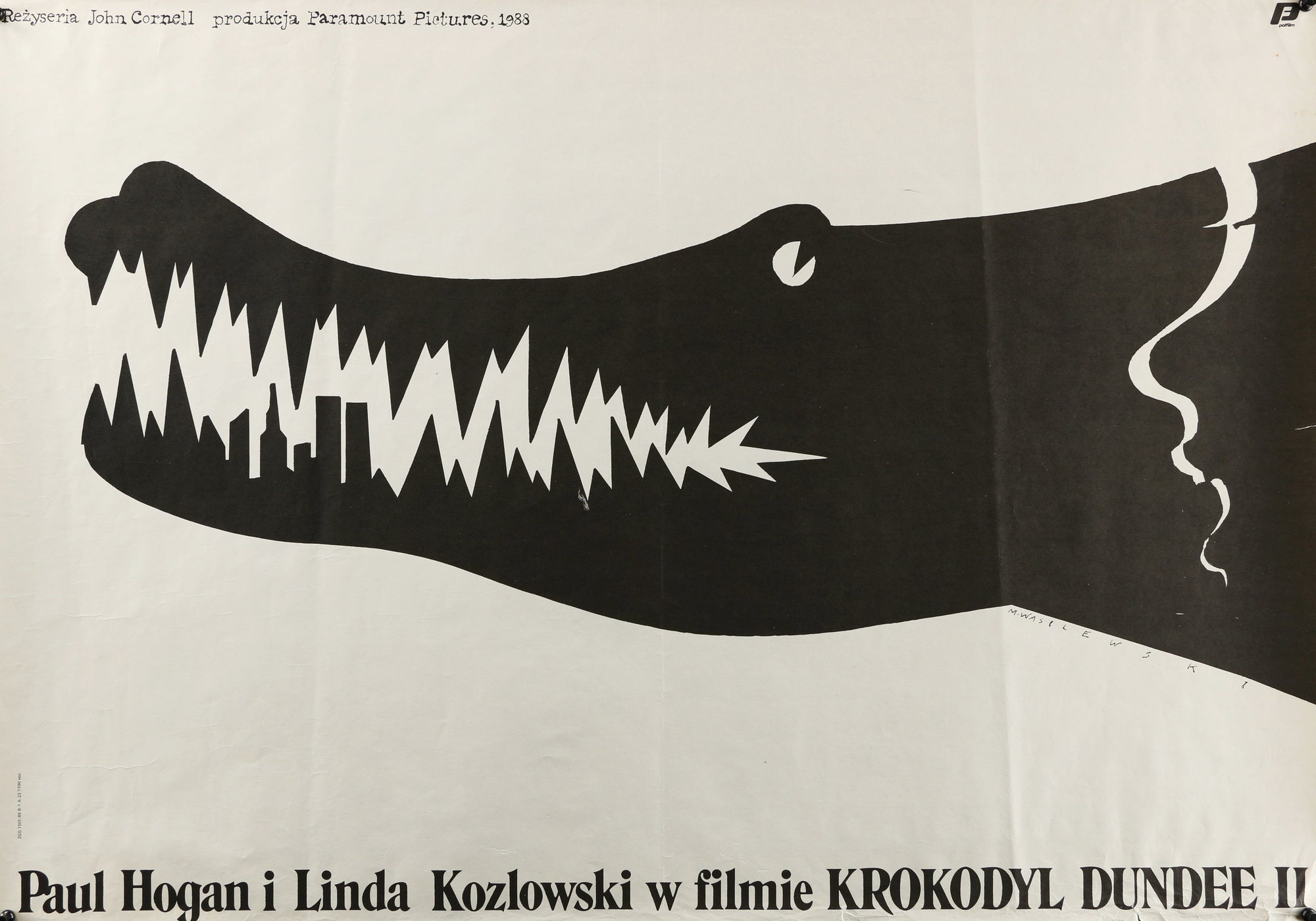 Crocodile Dundy II - Authentic Vintage Poster