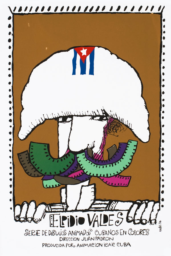 Elpidio Valdes, Cuban Release - Authentic Vintage Poster
