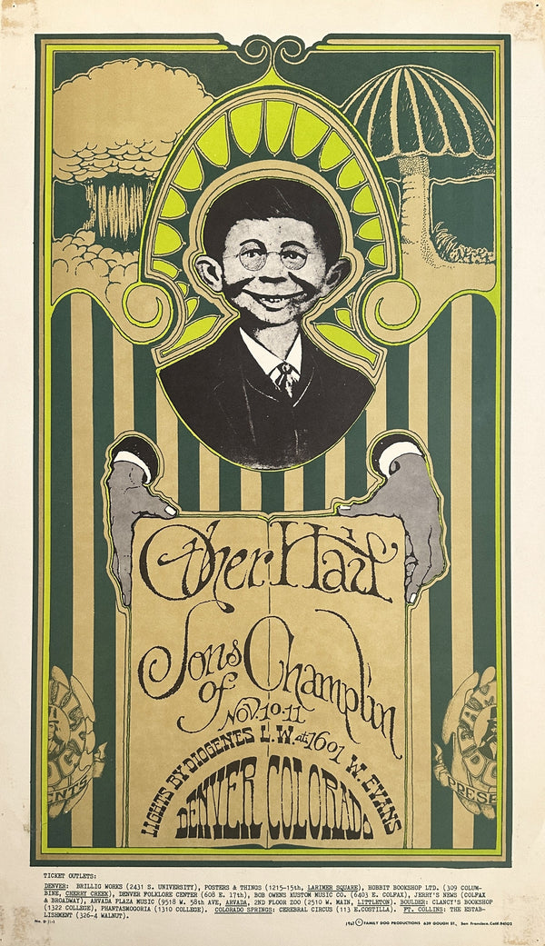 The Other Half & Sons of Champlin (FD-D11-1) - Original Vintage Poster