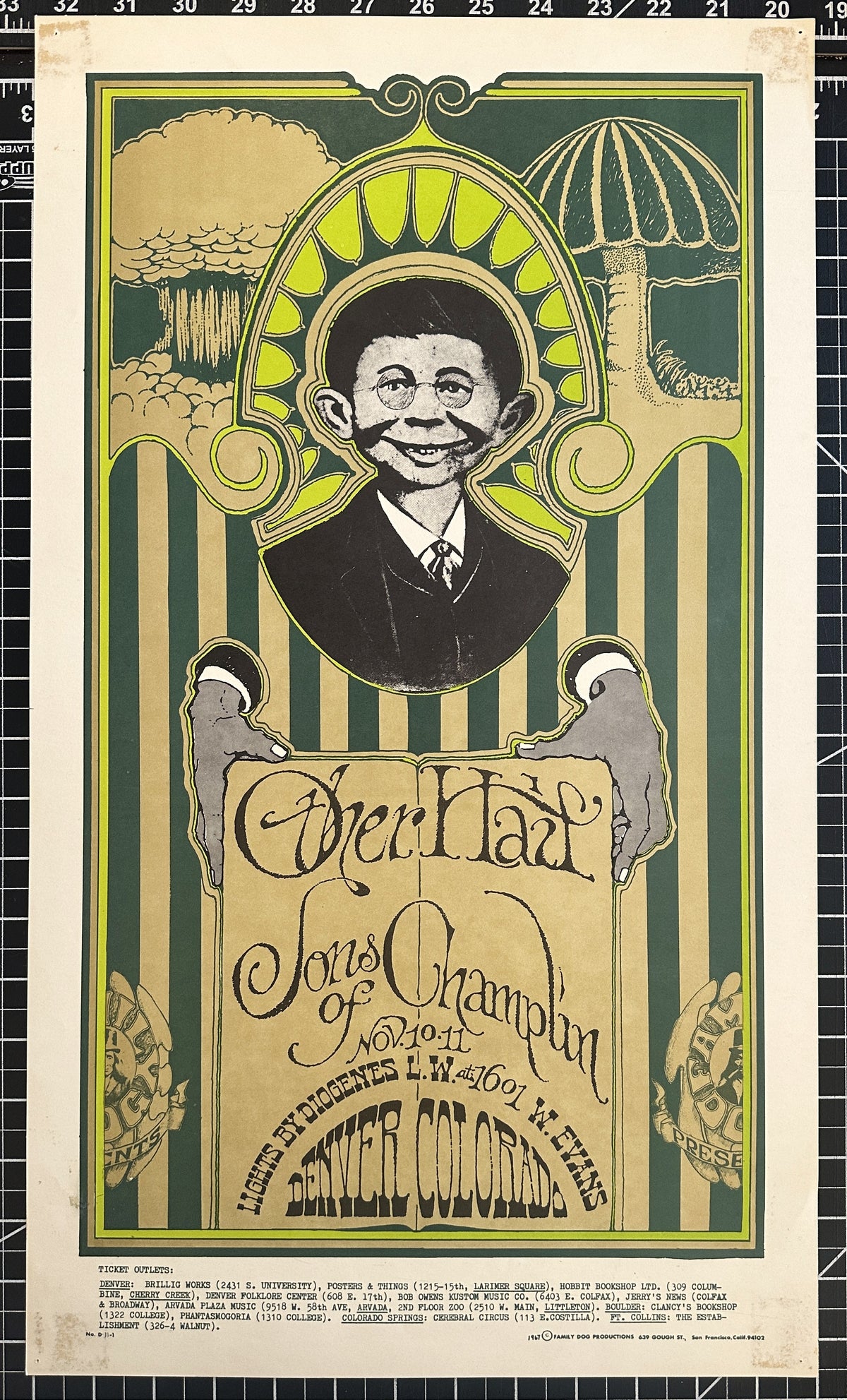 The Other Half & Sons of Champlin (FD-D11-1) - Original Vintage Poster