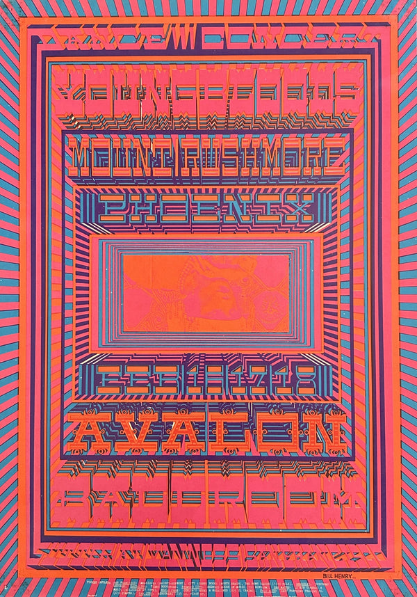 Youngbloods, Avalon Ballroom (FD-106-1) - Original Vintage Poster