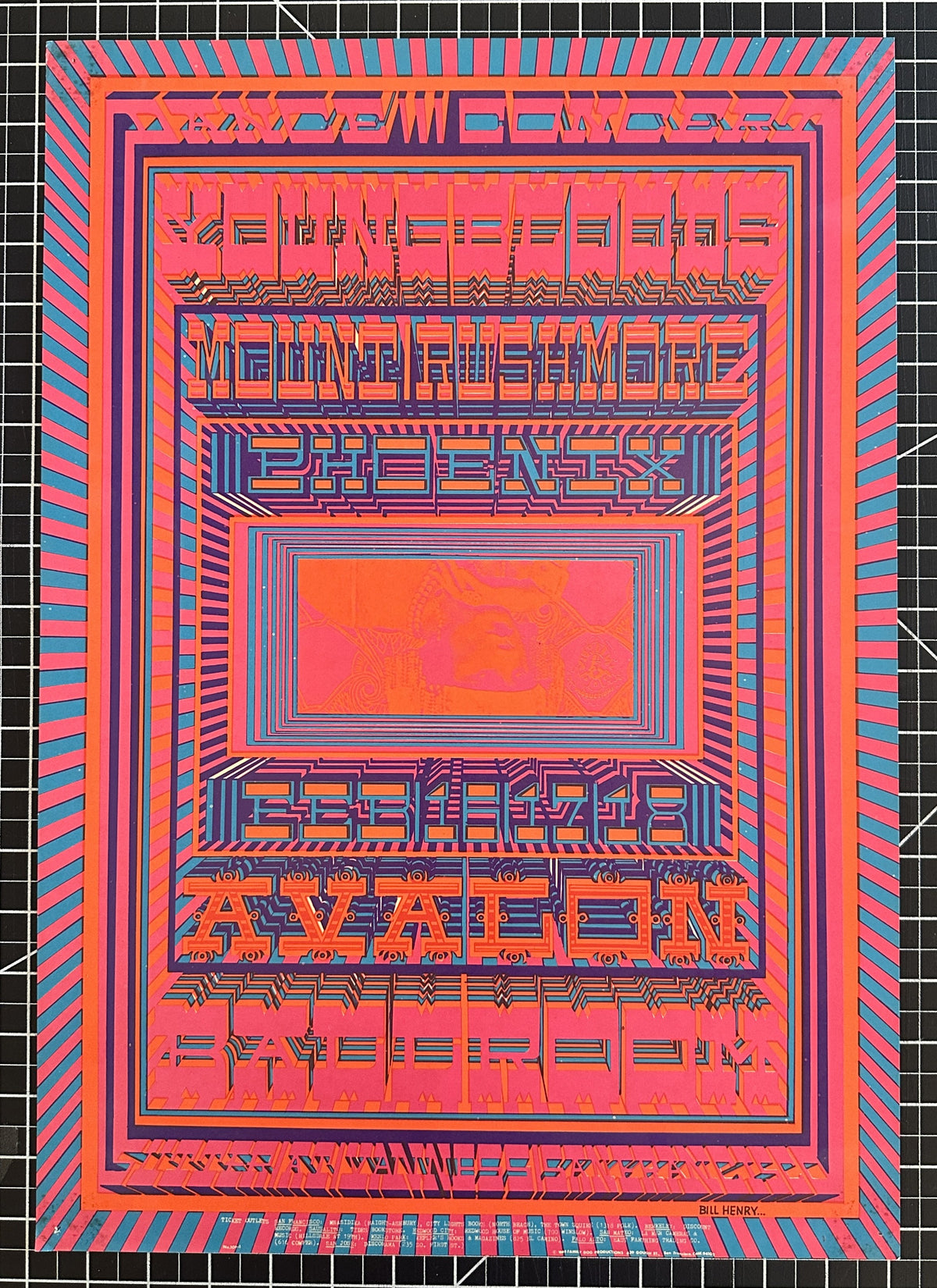 Youngbloods, Avalon Ballroom (FD-106-1) - Original Vintage Poster