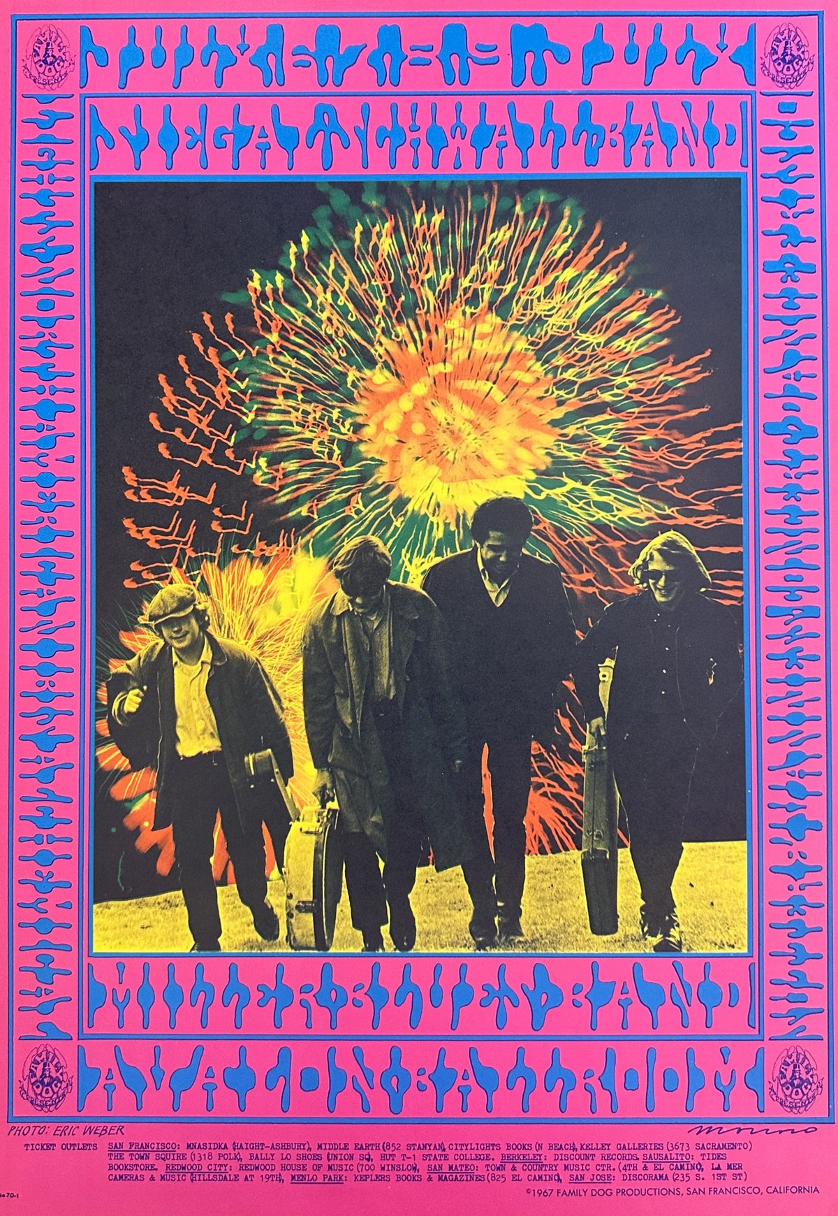 Miller Blues Band by Moscoso (FD-70-1) - Original Vintage Poster