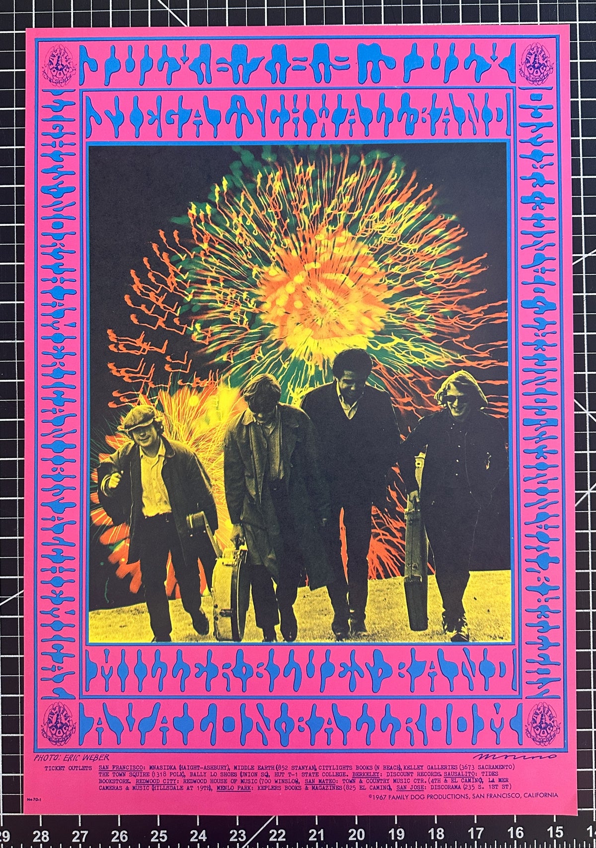 Miller Blues Band by Moscoso (FD-70-1) - Original Vintage Poster