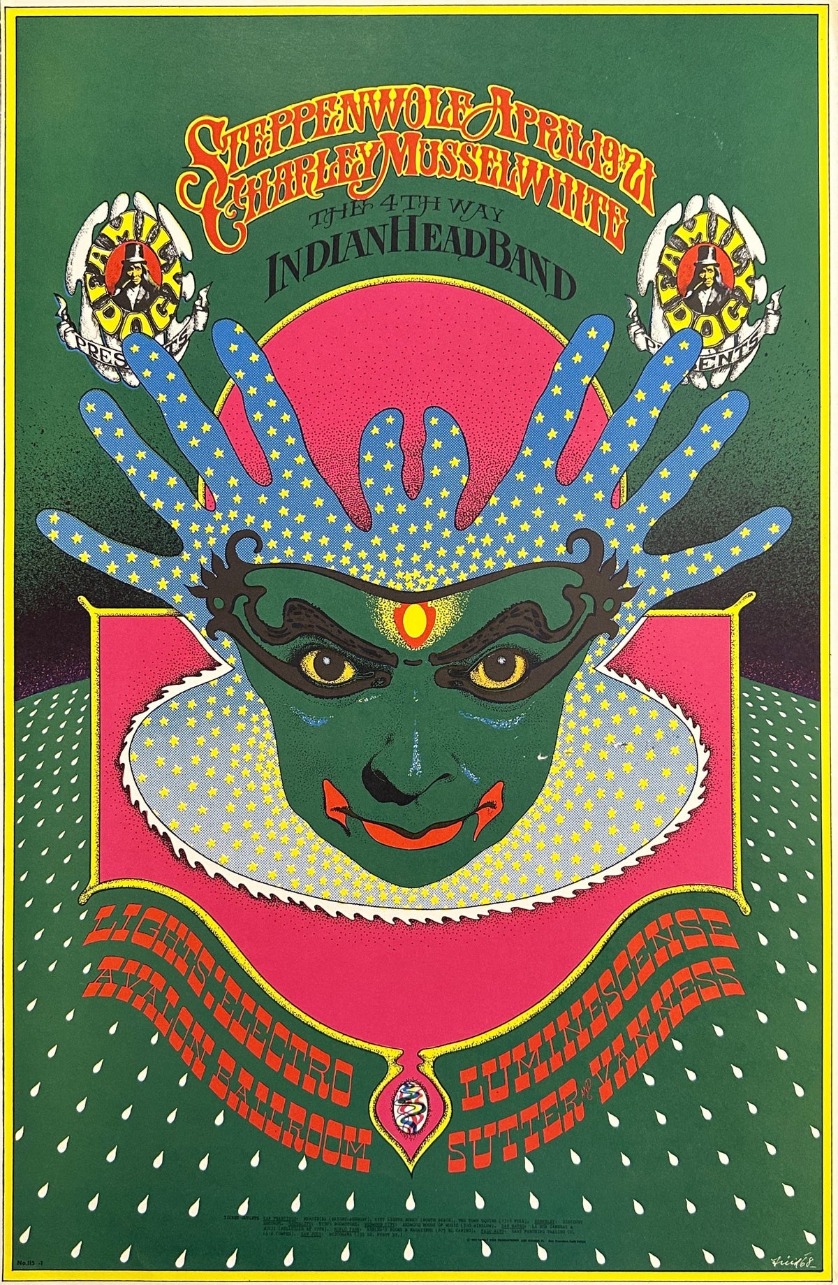 Steppenwolf by Moscoso (FD-115-1) - Original Vintage Poster