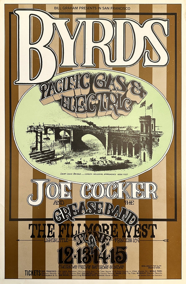 The Byrds, by Randy Tuten (BG-177-1) - Original Vintage Poster