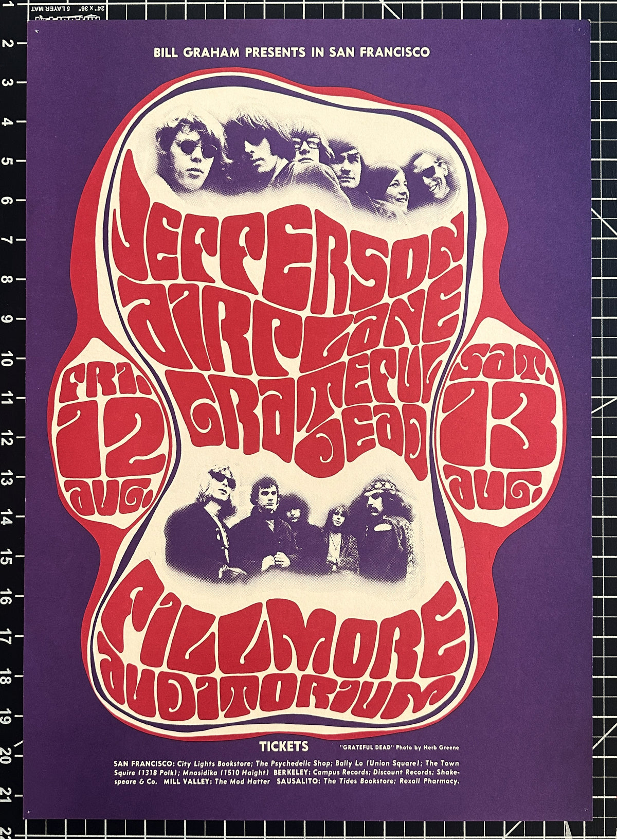 Grateful Dead & Jefferson Airplane (BG-23-2) - Original Vintage Poster