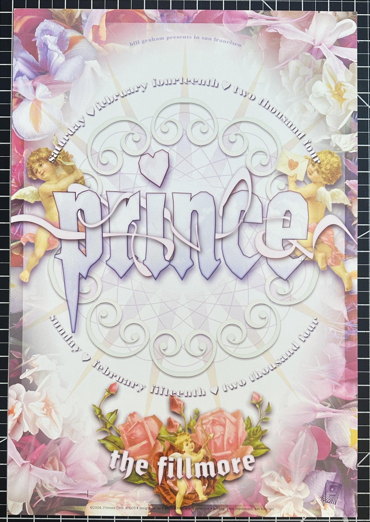 Prince at the Fillmore (F-609-1) - Original Vintage Poster