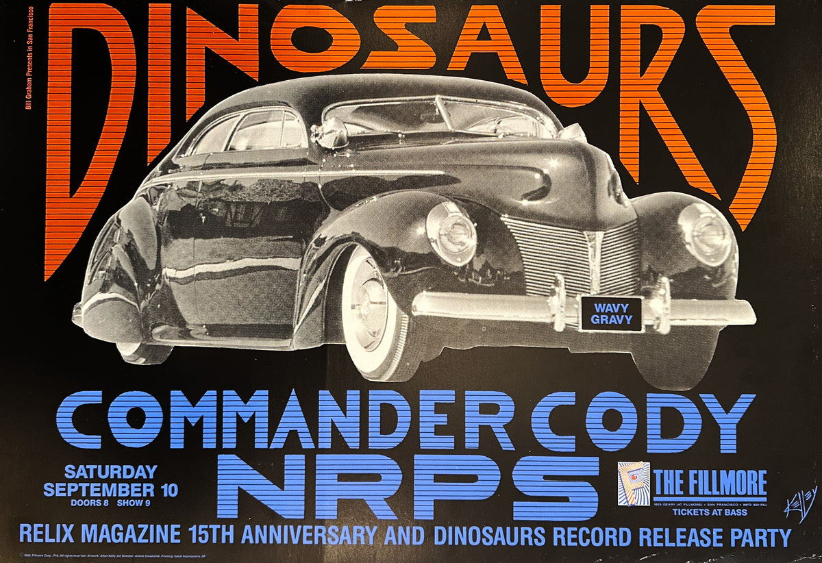 The Dinosaurs by Alton Kelley (NF-46) - Original Vintage Poster