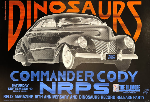 The Dinosaurs by Alton Kelley (NF-46) - Original Vintage Poster