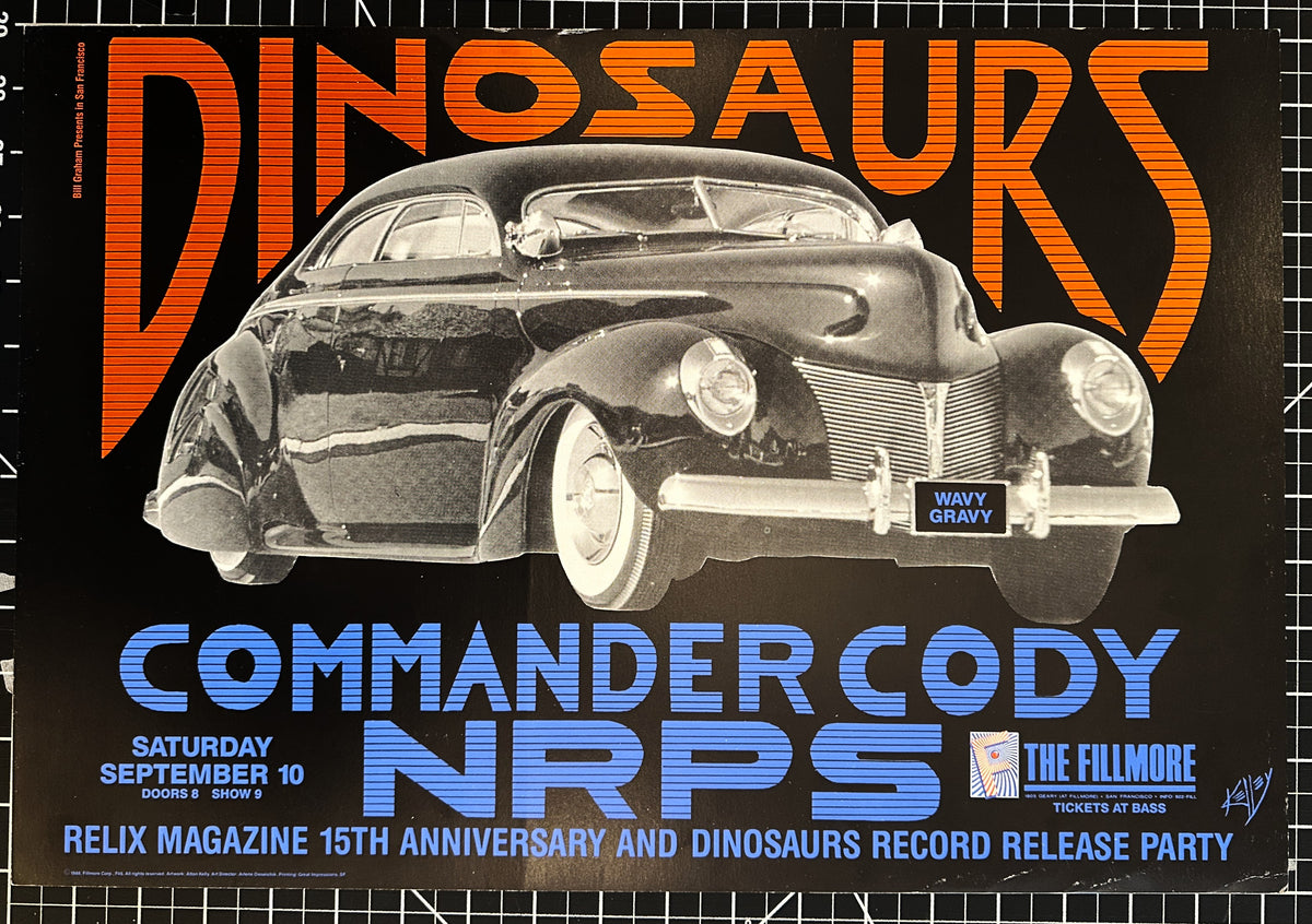 The Dinosaurs by Alton Kelley (NF-46) - Original Vintage Poster