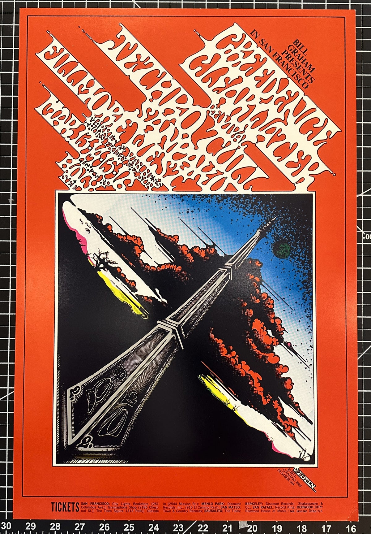 Creedence Clearwater Revival by Randy Tuten (BG-164-OP-1) - Original Vintage Poster
