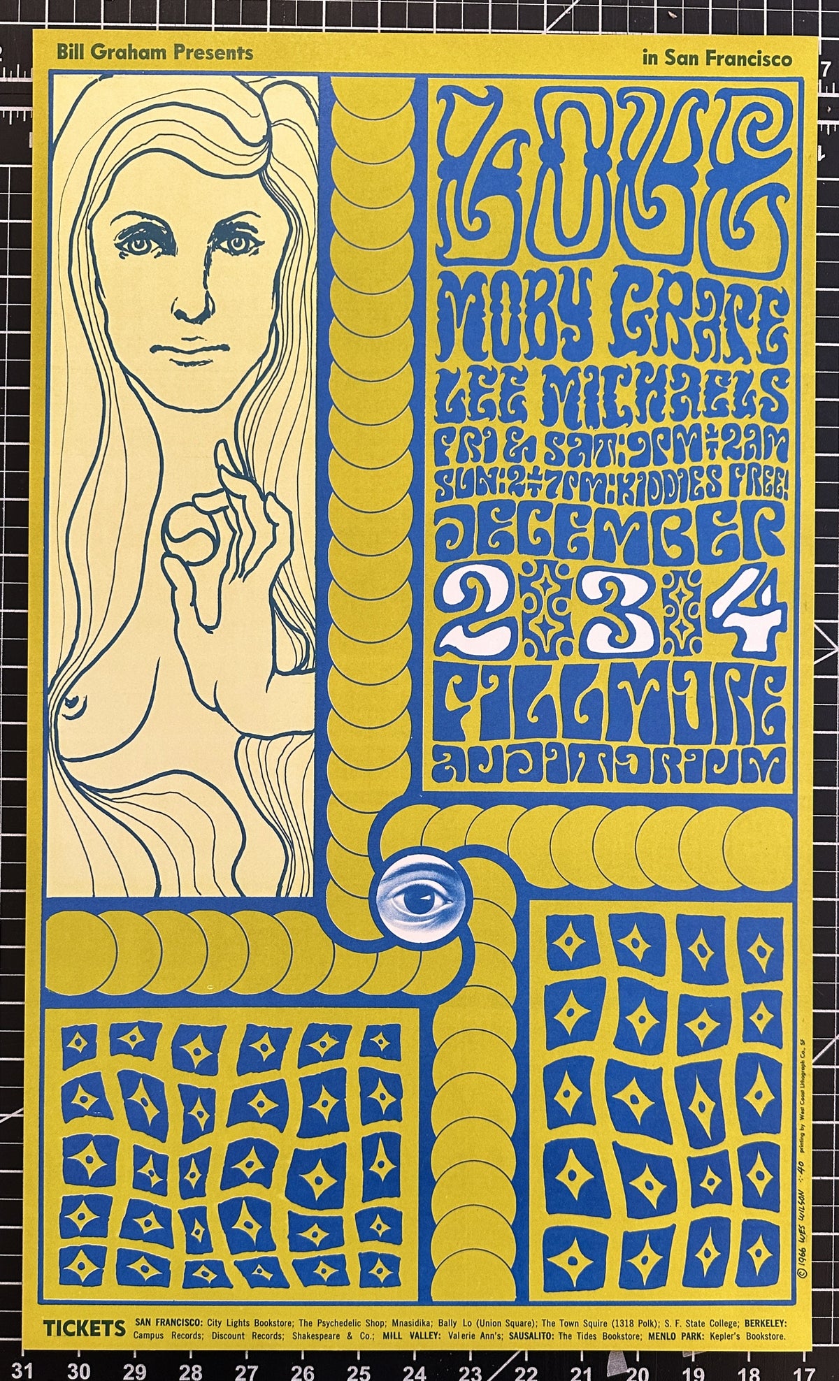 BG-40-2: Moby Grape, Fillmore, 1966, NM - detail 2