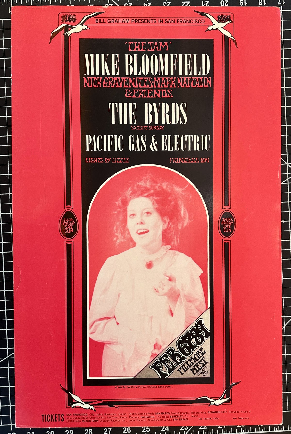The Byrds by Randy Tuten (BG-159-1) - Original Vintage Poster