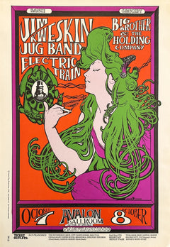Original Vintage Poster: Big Brother by Stanley Mouse & Alton