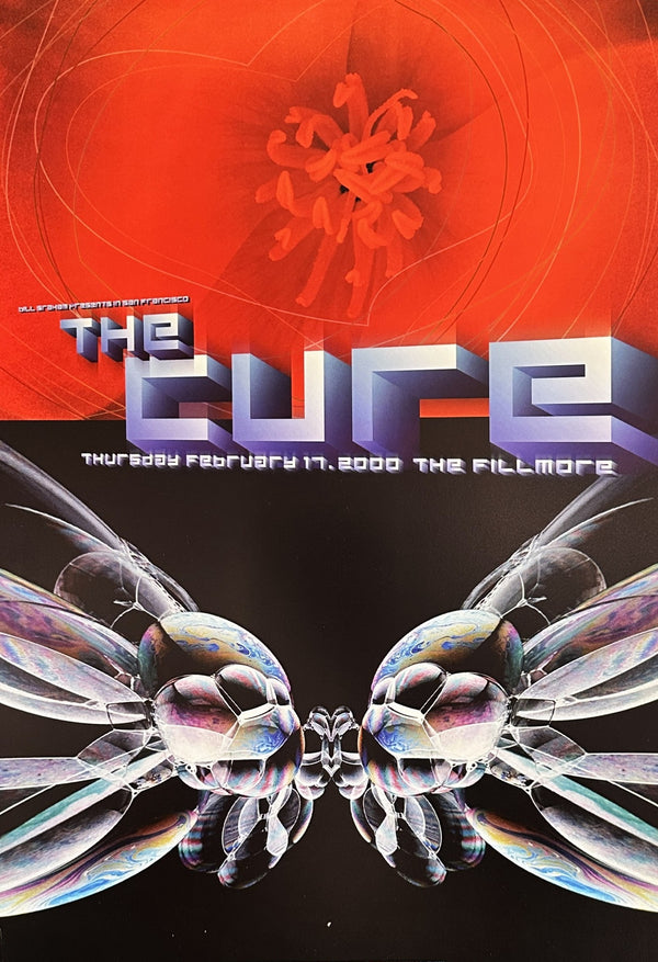 The Cure, Fillmore (F-396-1) - Original Vintage Poster