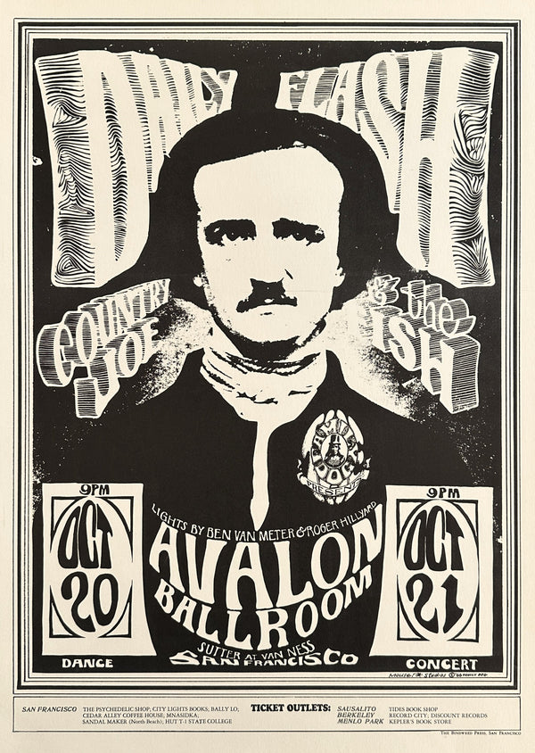 Daily Flash by Stanley Mouse & Alton Kelley (FD-31-1) - Original Vintage Poster