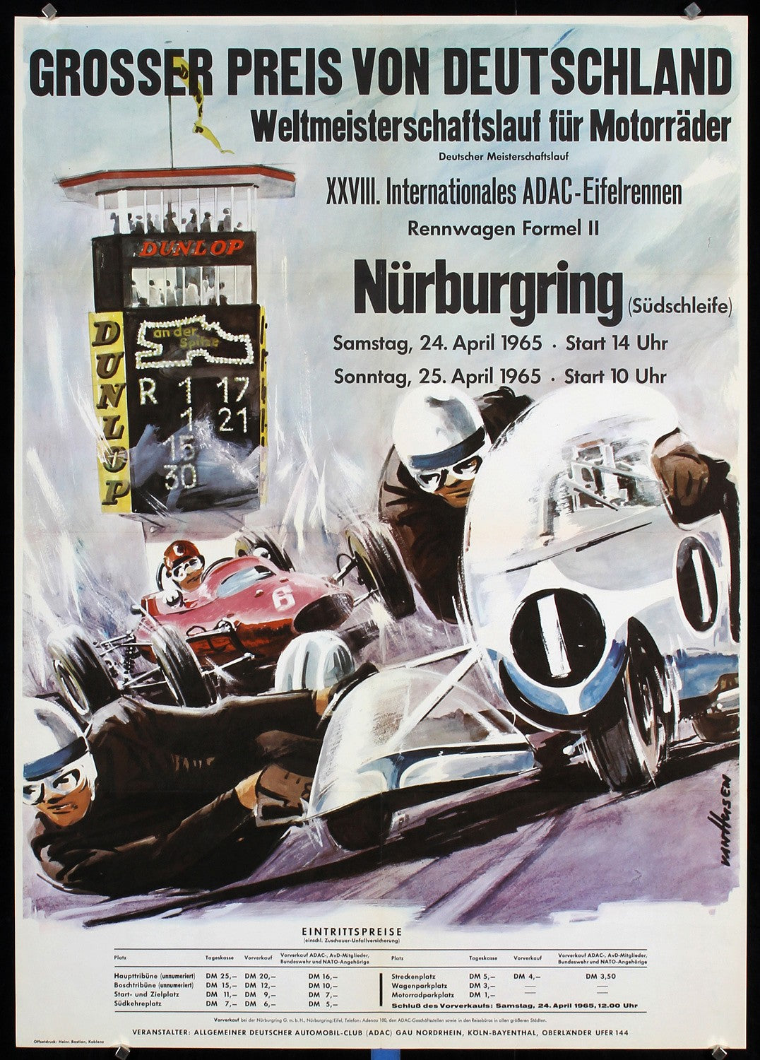 bike helmet ads in germany German Grand Prix, Nürburgring