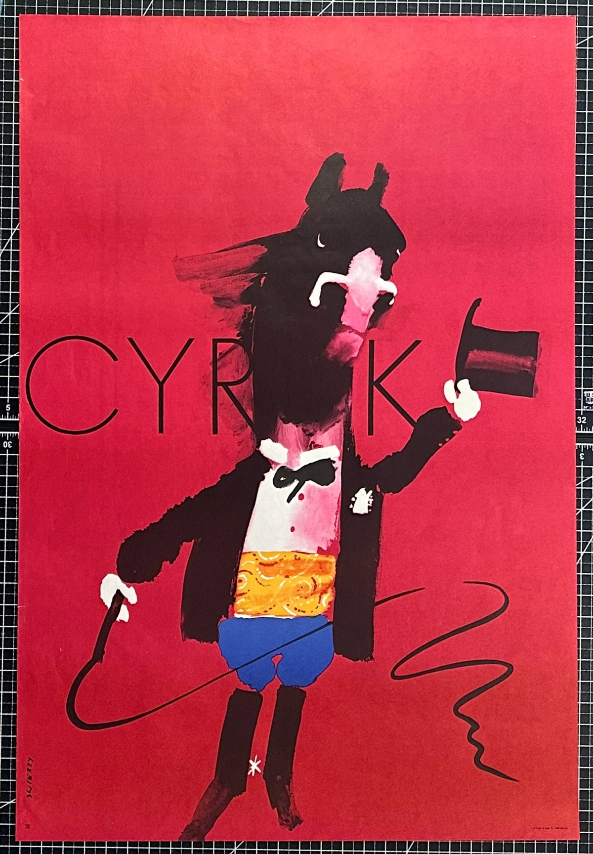Cyrk Pony by Swierzy - Authentic Vintage Poster
