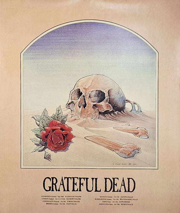 Grateful Dead by Stanley Mouse - Original Vintage Poster