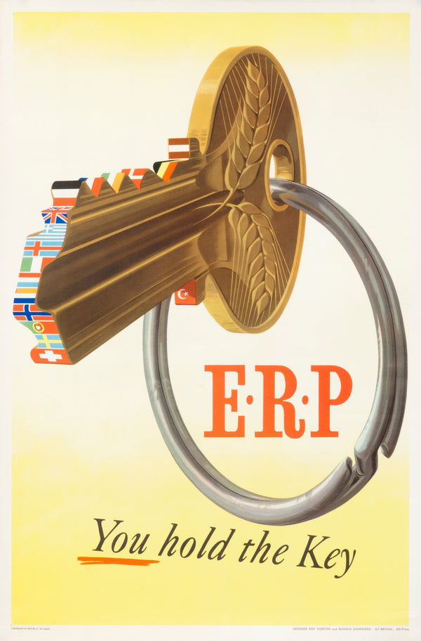 ERP- You Hold the Key - Authentic Vintage Poster