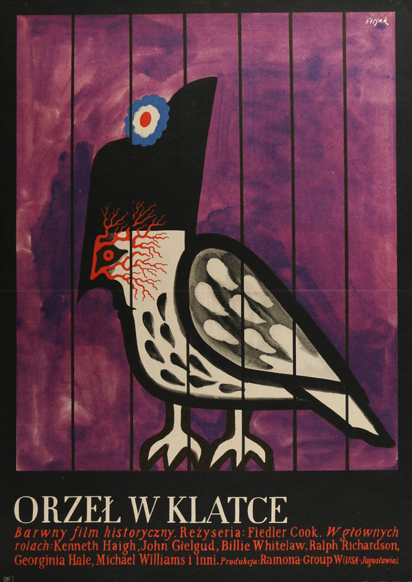 Eagle in a Cage- Polish Release - Authentic Vintage Poster