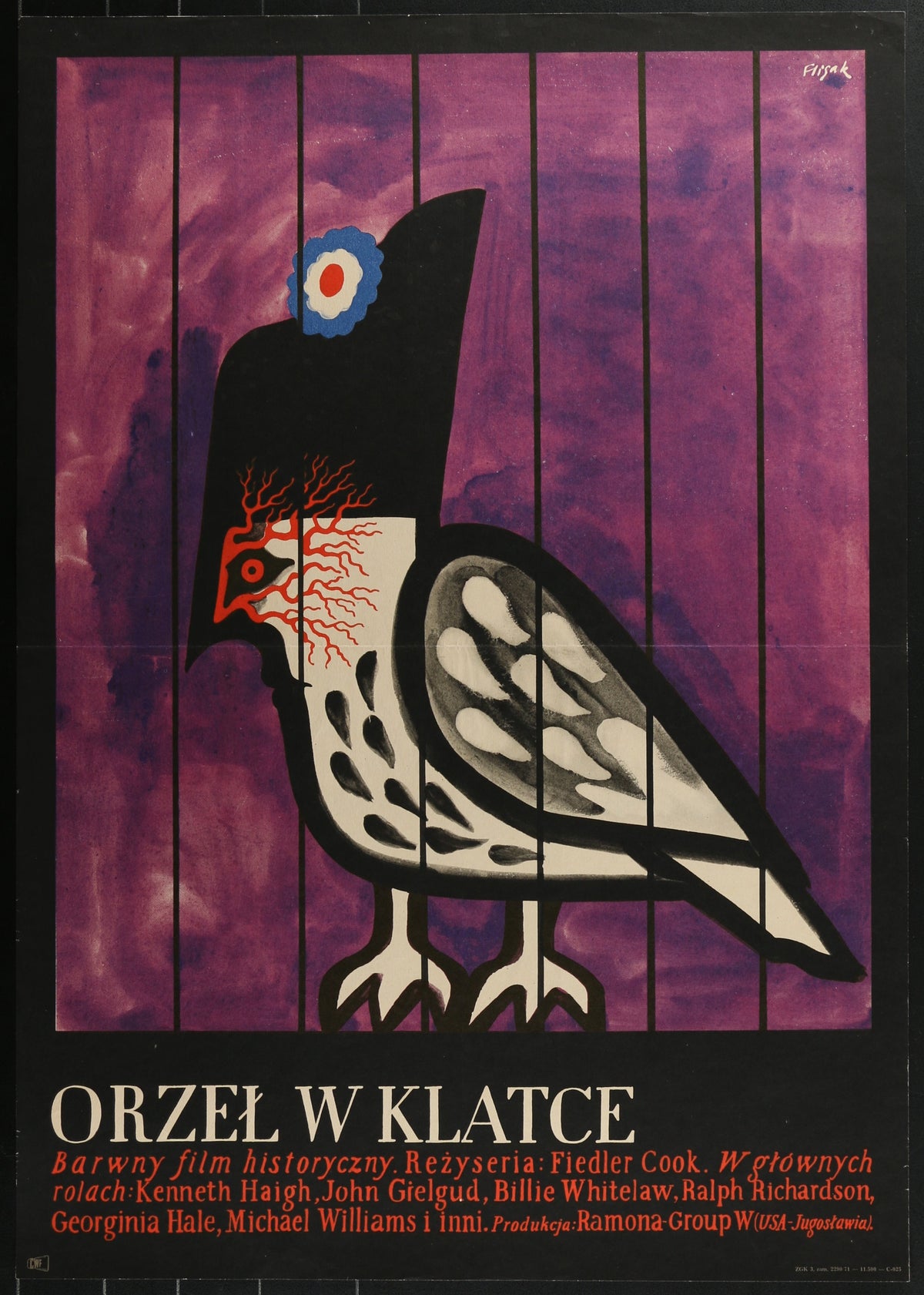 Eagle In a cage Update - Authentic Vintage Poster