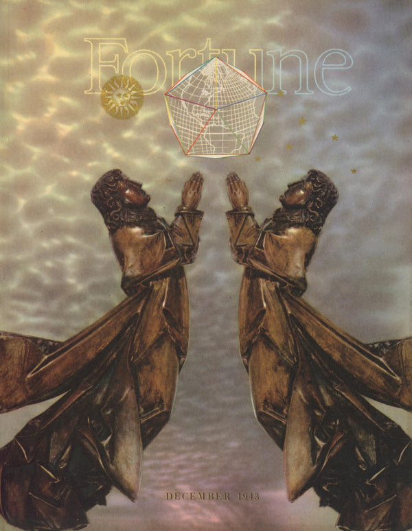 Worldly Devotion- Fortune Magazine - Authentic Vintage Cover Art