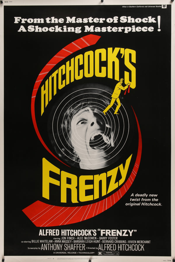 Hitchcock's Frenzy - Authentic Vintage Poster
