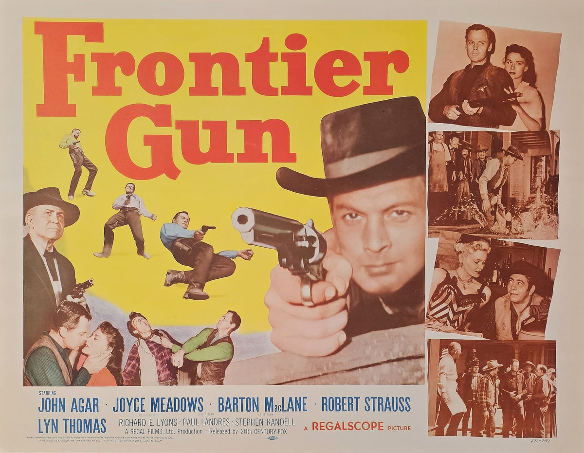Frontier Gun - Authentic Vintage Poster