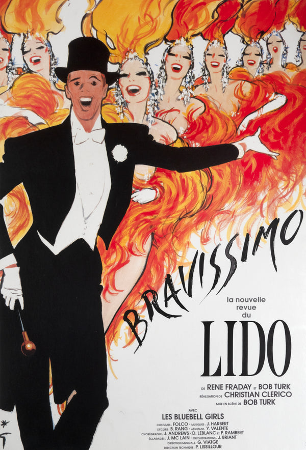 Lido, Bravissimo- Paris - Authentic Vintage Poster