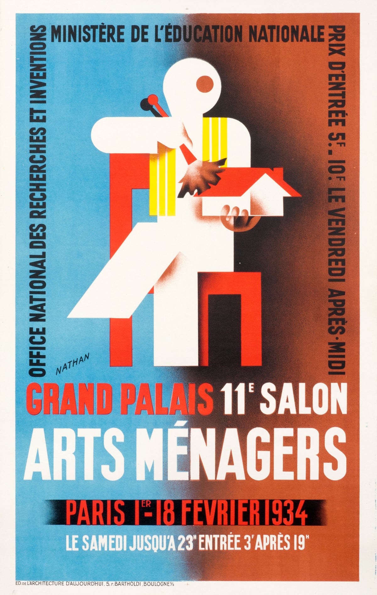 Arts Ménagers - Authentic Vintage Poster
