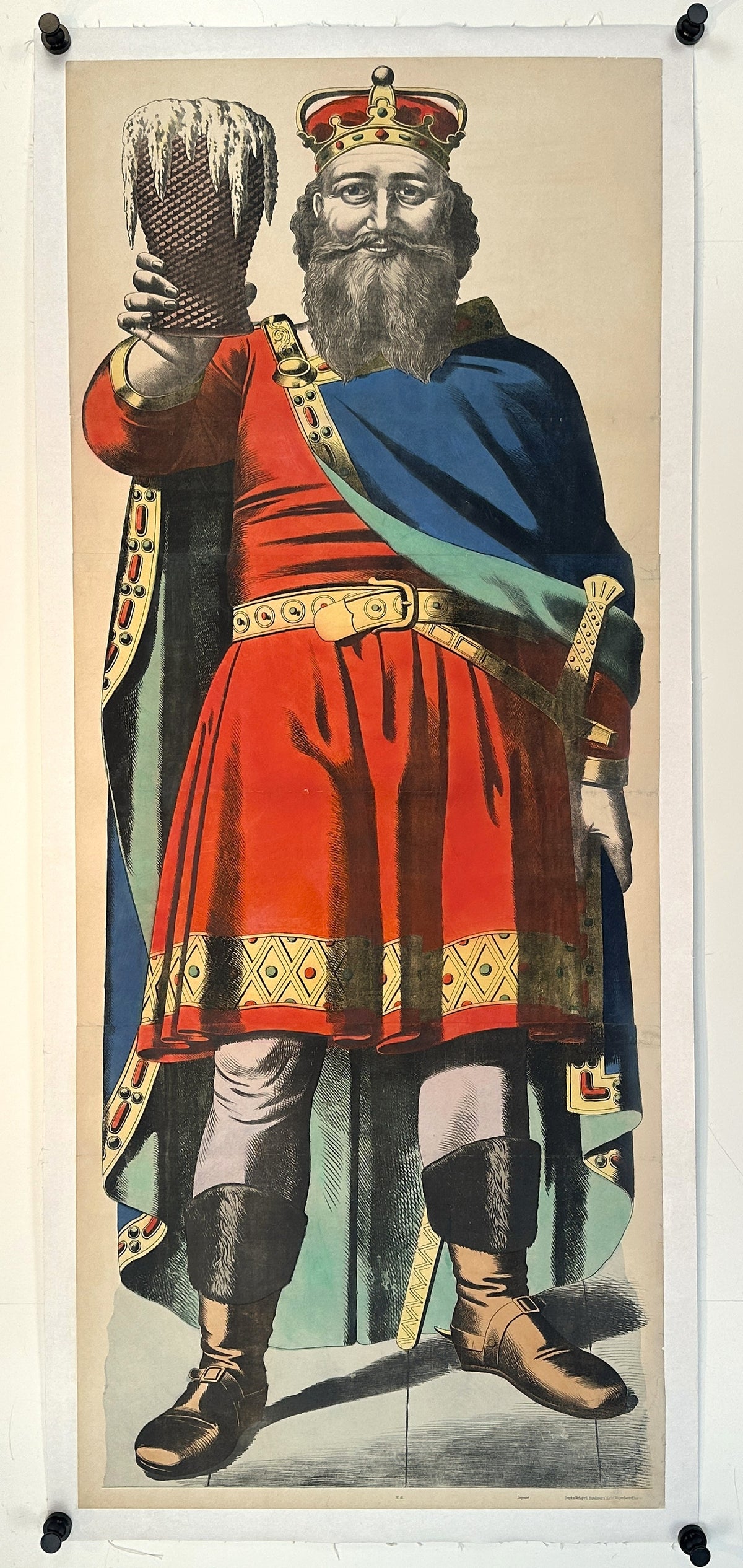 Wissembourg, King of Beer Poster - Authentic Vintage Posters